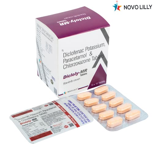 Diclofenac Potassium Paracetamol & Chlorzoxazone Tablets