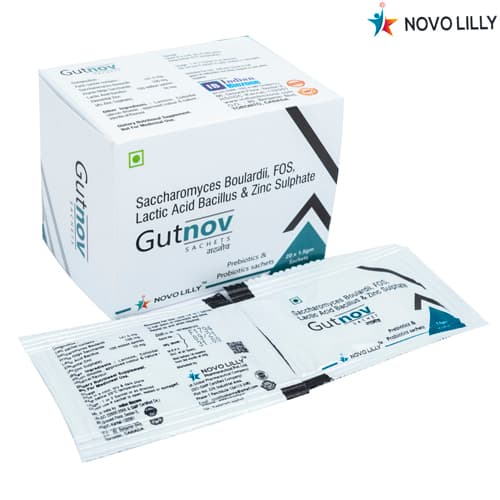 SACCHAROMYCES BOULARDII 141.5MG +FRUCTO OLIGO SACCHARIDE 100MG + LACTIC ACID BACILLUS 100 MILLION SPORES + ELEMENTAL ZINC 10MG SACHET