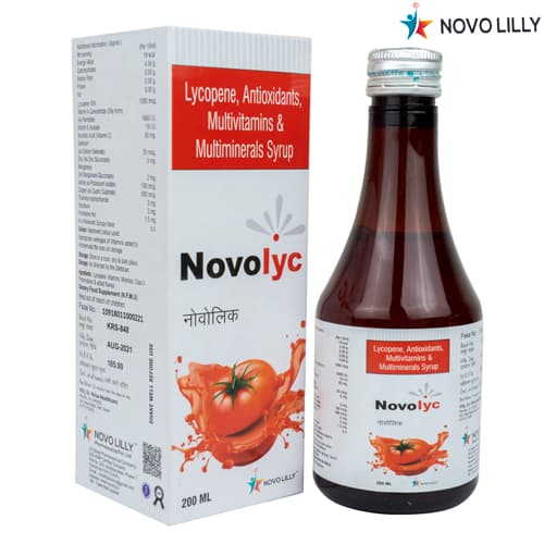 LYCOPENE MULTIVITAMIN MINERALS WITH ANTIOXIDANT SYRUP