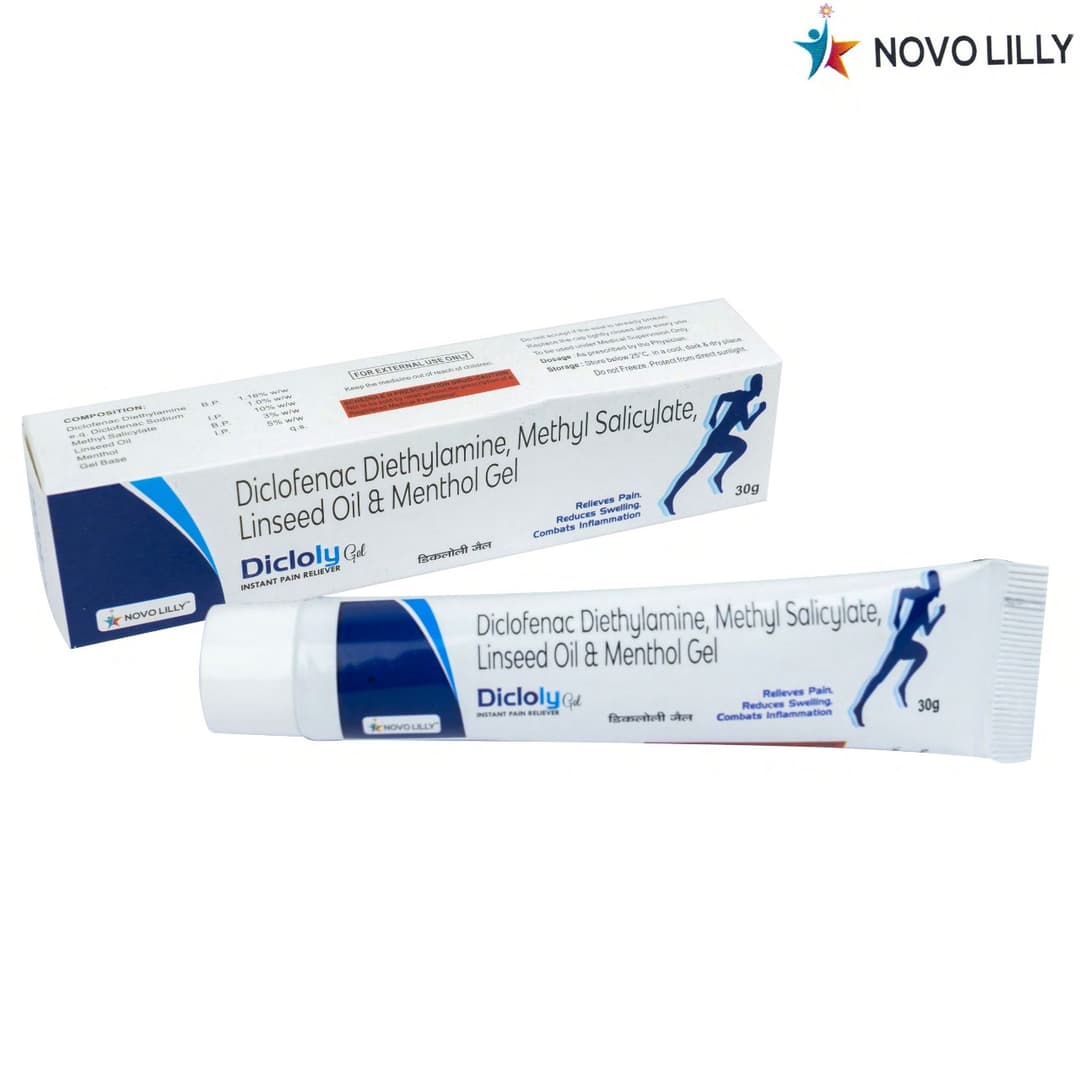 DICLOFENAC DIETHYLAMINE LINSEED OIL METHYL SALICYLATE MENTHOL GEL