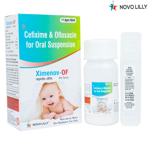 CEFIXIME 50MG OFLOXACIN 50MG DRY SYRUP
