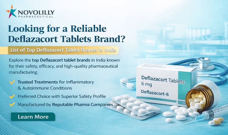 Top Deflazacort Tablet Brands in India