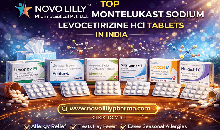 Top Montelukast Sodium Levocetirizine HCl Tablets in India