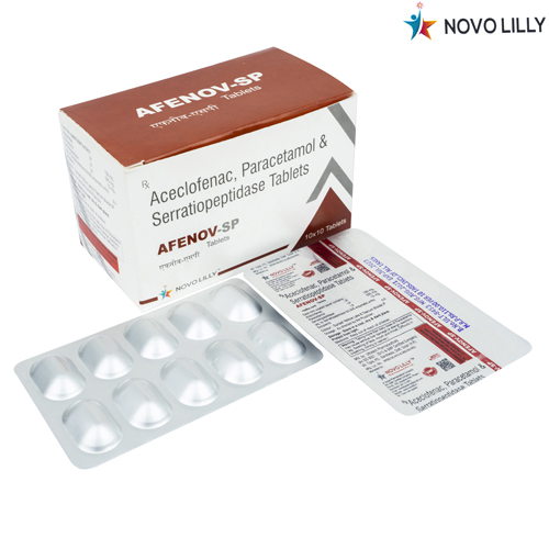 Aceclofenac Paracetamol & Serratiopeptidase Tablets