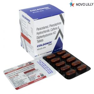Paracetamol Phenylephrine Caffeine Diphenhydramine Tablets
