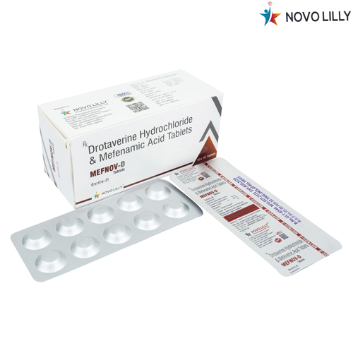 Drotaverine Hydrochloride and Mefenamic Acid Tablets