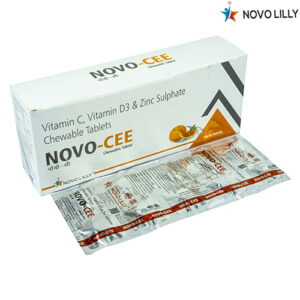Vitamin C Vitamin D3 & Zinc Sulphate Chewable Tablets