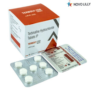 Terbinafine Hydrochloride Tablets IP 250 Mg